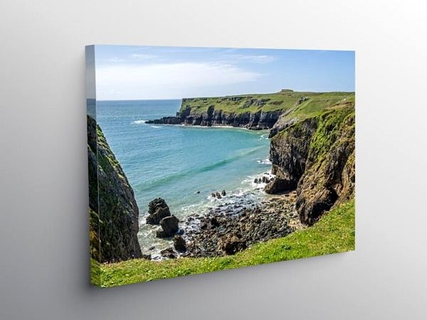 Pembrokeshire Coast St Govan's Head on Canvas