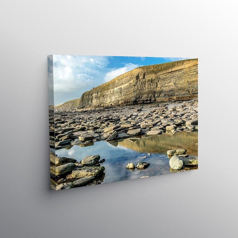 Dunraven Bay on the Glamorgan Heritage Coast on Canvas