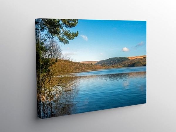 Pontsticill Reservoir Brecon Beacons South Wales on Canvas