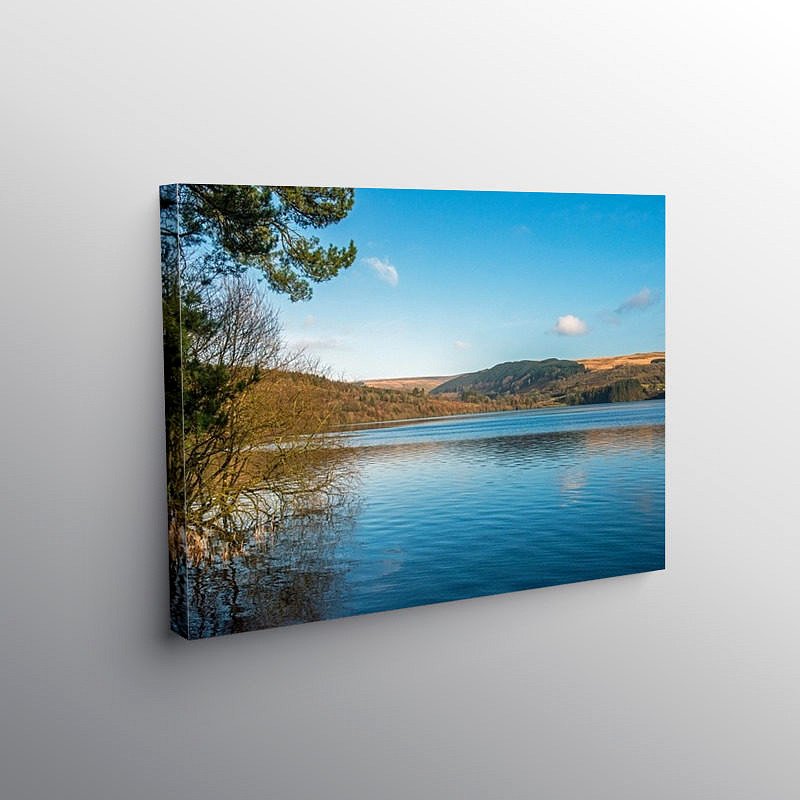 Pontsticill Reservoir Brecon Beacons South Wales on Canvas