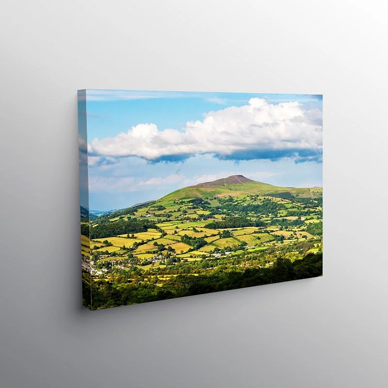 The Sugarloaf In the Black Mountains, Canvas Print