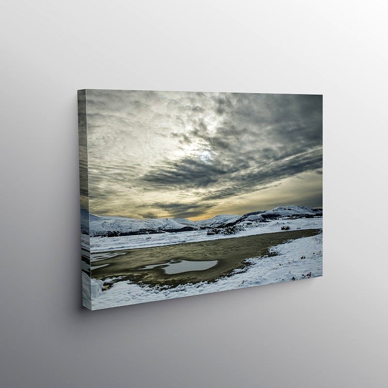 Brecon Beacons View from Mynydd Illtyd Common, Canvas Print