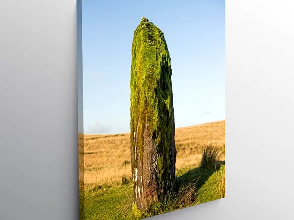 Maen Llia Standing Stone Brecon Beacons, Canvas Print