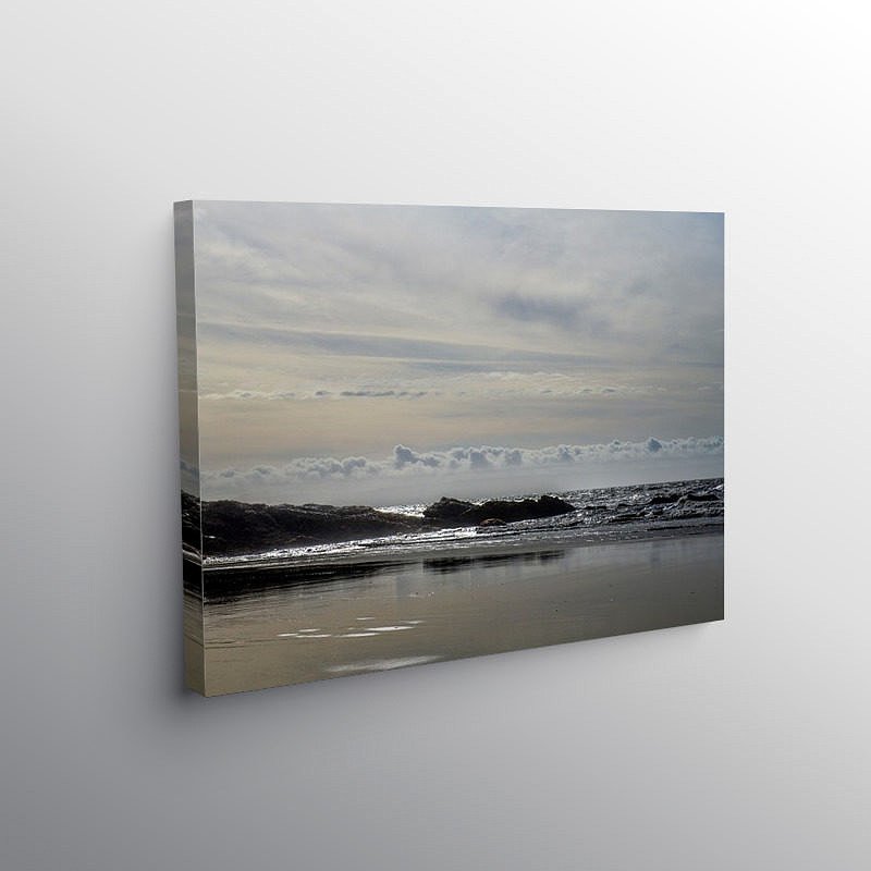 Witches Point Dunraven Bay Glamorgan Coast, Canvas Print
