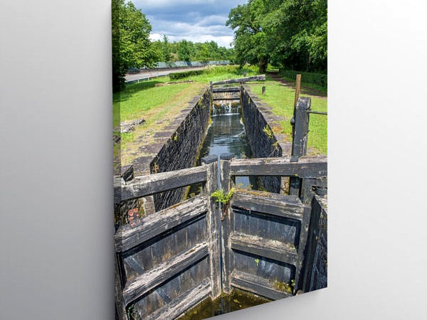Vale of Neath Canal near Resolven, Canvas Print