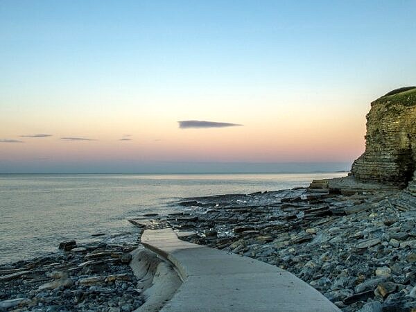 Dunraven Bay and Slipway Dawn Wales