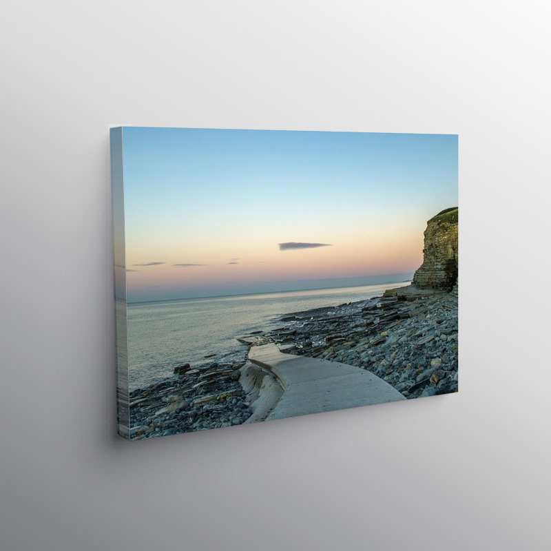 Dunraven Bay and Slipway Dawn Wales, Canvas Print