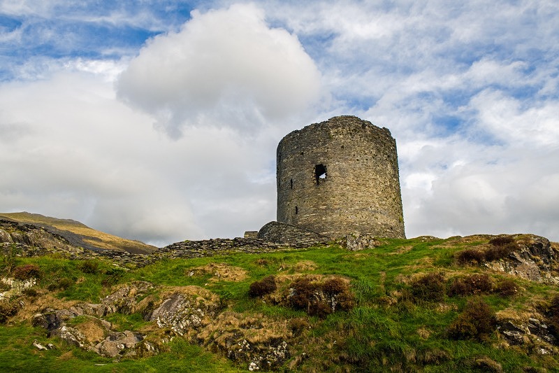 Dolbadarn Castle Tower Llanberis Gwynedd