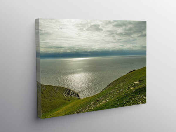 Looking out to Sea from Southerndown, Canvas Print